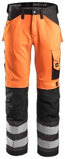 Snickers Workwear werkbroek - 3333 - oranje - maat 48