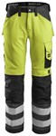 Snickers Workwear werkbroek - 3333 - geel - maat 112