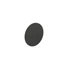 Intersteel rozet - blind - rond - zelfklevend - mat zwart