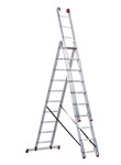 Altrex reformladder - All Round - max. werkhoogte 5,30 m - 3 x 7 treden - 3-delig