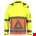 Tricorp soft shell Jack Verkeersregelaar - Safety - 403002 - fluor oranje/geel - maat M