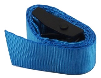 Ivana 55460 spanband  met gesp 50cm blauw