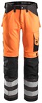 Snickers Workwear werkbroek - 3333 - oranje - maat 42