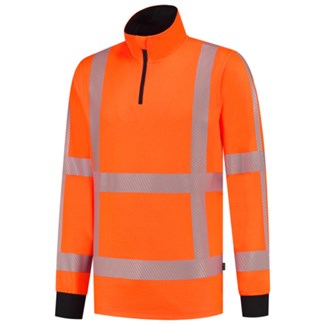 Tricorp 303701 Zip Sweater RWS Revisible Fluor Orange 3XL