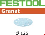 Festool Schuurschijf Granat Stf D125/9 P800 Gr/50