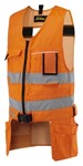 Snickers Workwear Craftsmen gereedschapsvest - 4233 - oranje - maat S