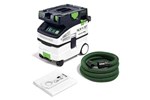 Festool stofzuiger - CLEANTEC CTL MIDI I - Bluetooth - 1200W - 15 L - L-klasse - 574832