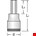 GEDORE dopsleutel-schroevendraaier - 1/2" - lang - 5mm