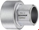 GEDORE dopsleutel - 1/2" - kort - 6-kant - 22mm