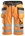Snickers Workwear korte werkbroek - 3033 - oranje - maat 46
