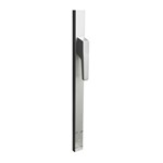 Intersteel raamespagnolet - niet afsluitbaar - rechts - 1800 mm - aluminium F1