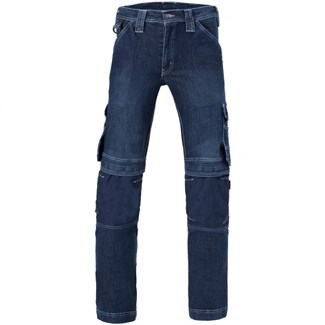 HAVEP herenjeans - Attitude 7442 - met kniezakken - blauw - maat 34-30