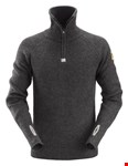 Snickers Workwear ½ zip sweater - 2905 - antraciet - maat XS