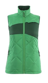 MASCOT wintervest - Accelerate - 18075-318 - dames - helder groen / groen - maat XL