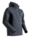 MASCOT Customized Softshell jas capuchon - 22086-662 - donkermarine - maat L