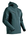 MASCOT Customized Softshell jas capuchon - 22086-662 - bosgroen - maat 3XL