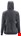 Snickers Workwear dames zip hoodie - 2806 - staalgrijs - maat L