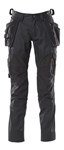 MASCOT werkbroek met kniezak - Accelerate - 18531-442 - zwart - maat 52