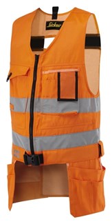 Snickers Workwear Craftsmen gereedschapsvest - 4233 - oranje - maat M