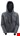 Snickers Workwear dames zip hoodie - 2806 - staalgrijs - maat M