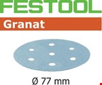 Festool Schuurschijf Granat Stf D77/6 P120 Gr/50