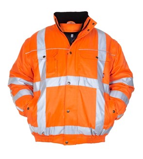 Hydrowear pilotjack - Leiden - High Visibility oranje - maat XL