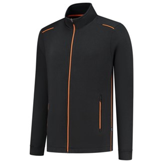 Tricorp 302702 Sweatvest Accent zwart-oranje XXL