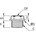 Legris - plug met buitenzeskant en kraag - 1/2" - BSPP - 0201 21 00