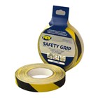 HPX - Safety Grip - zwart/geel 25mm x 18m