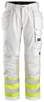 Snickers Workwear schilderswerkbroek - 3234 - wit - maat 148