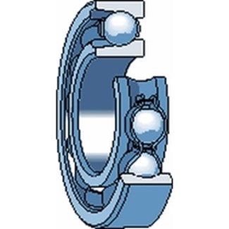 SKF Groefkogellager 211-2znr