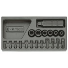GEDORE module slagmoersleutel met bits - 1500 ES-K 1900 - 19-delig