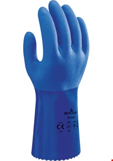 Showa 660 chemische beschermingshandschoen blauw maat L