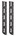 Milwaukee PACKOUT rekkensysteem rails (2x) 50 cm
