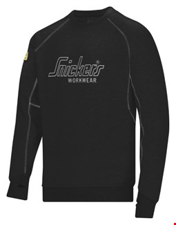 Snickers Workwear Logo sweatshirt - 2820 - zwart - maat L