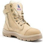 Steel Blue werkschoenen Southern Cross Zip Scuff Sand S3 maat 48