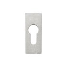 Dauby veiligheidsrozet - Pure - mat wit brons - 30x68 mm - rechthoekig