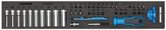 GEDORE dopsleutelassortiment - 1/4” - check-tool-module