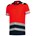 Tricorp poloshirt - High-Vis - bicolor - fluor red-ink - maat S