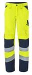 HAVEP werkbroek - High Visibility - 80228 - Fluor Geel/Marine - maat 60