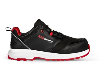 Redbrick werkschoenen - Pulse - laag - S3 - zwart / rood - maat 47