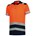 Tricorp poloshirt - High-Vis - bicolor - fluor orange-ink - maat S