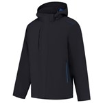 Tricorp Winter Tech Shell Accent Navy-Royal blue 3XL