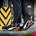 Puma werkschoenen Airtwist S3 laag zwart/rood maat 40