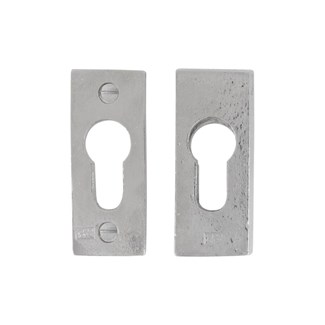 Dauby veiligheidsrozet - Pure - wit brons - 30x68 mm - rechthoekig