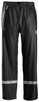 Snickers Workwear regenwerkbroek - 8201 - zwart - maat M