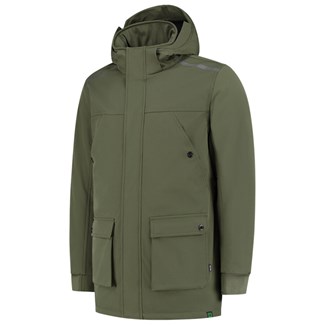 Tricorp winter softshell parka rewear - army - maat XL